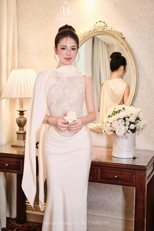 Lụa đuôi cá choàng ChouChou