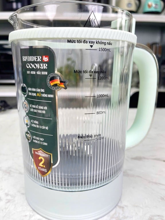 MÁY LÀM SỮA HẠT CHỐNG ỒN KALPEN H5 1.5L