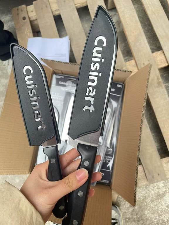 SET 2 DAO LÀM BẾP 5inch + 7inch nhà Cuisinats bao AUTH