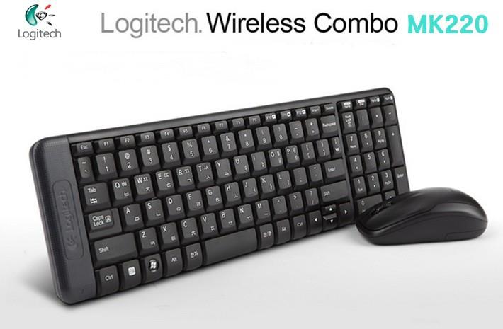 Bộ Chuột Và Bàn Phím Không Dây Logitech MK220