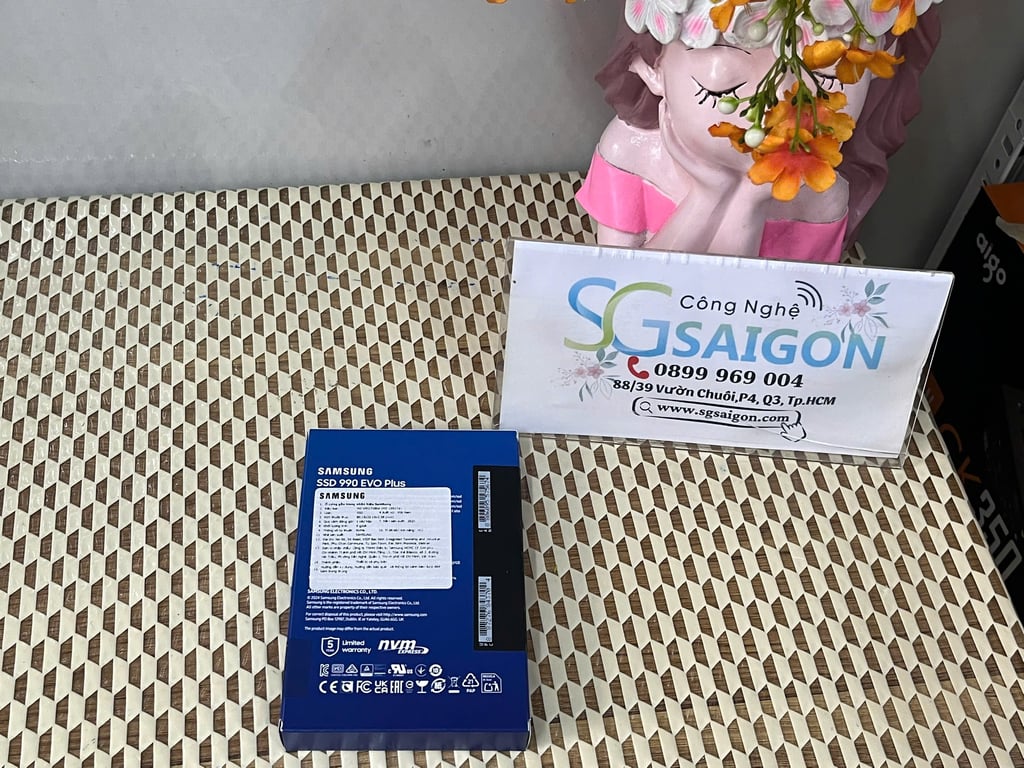 Ổ cứng SSD Samsung 990 EVO PLUS NVMe M.2 PCIe 1TB MZ-V9S1T0BW