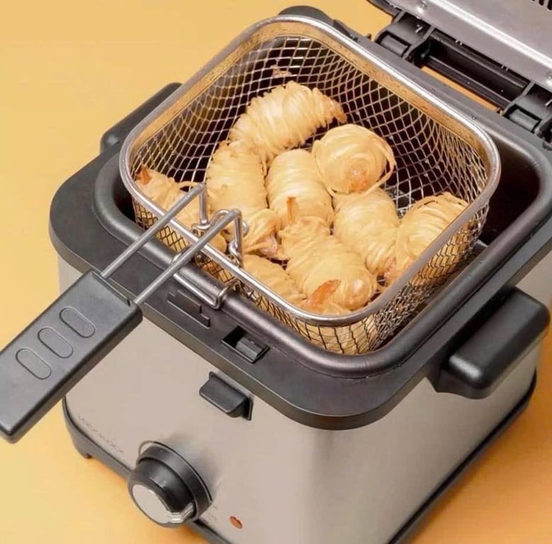 NỒI CHIÊN NGẬP DẦU MINI LOCK&LOCK  EJF716SLV