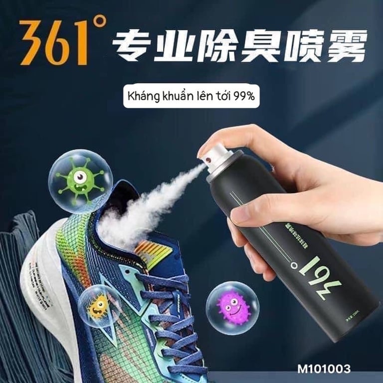 BÌNH XỊT KHỬ MÙI 361 CHÍNH HÃNG