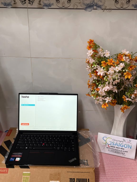 Laptop Lenovo ThinkPad E14 Gen 5 21JK006HVA (Intel Core i7-1355U/ 16GB/ 512GB/ Intel Iris Xe/ 14 inch WUXGA/ No OS/ Đen)