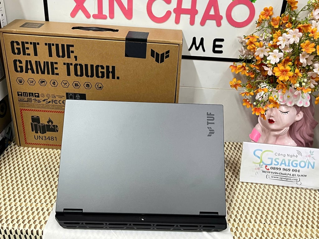 Laptop ASUS TUF Gaming F16 FX608JMR-RV048W (Intel Core i7 14650HX | RTX 5060 | 16 inch FHD + 165Hz | 16GB | 1TB | Win 11 | Xám)