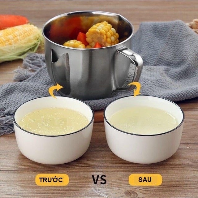 Ca tách dầu mỡ, nước béo