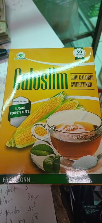 Đường bắp corn slim mẫu mới h/50 gói