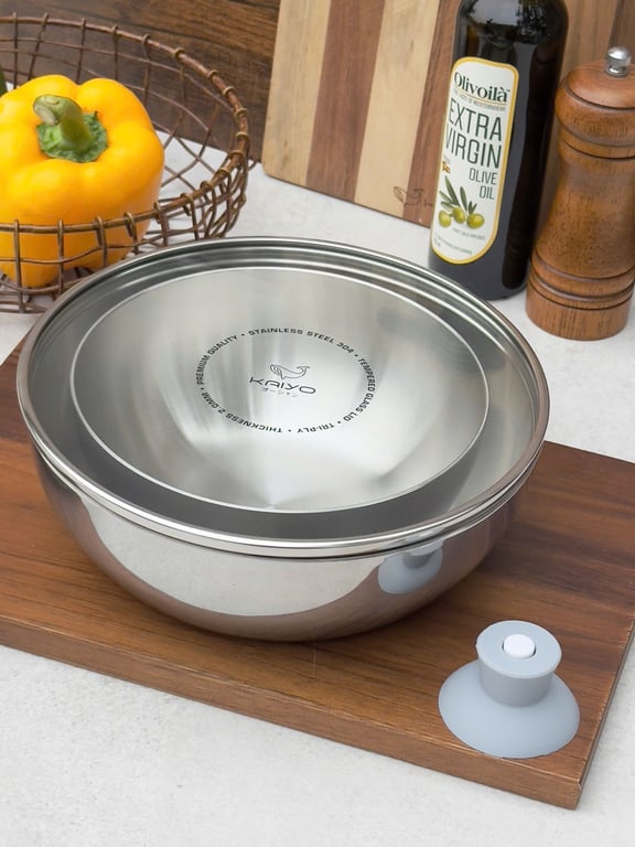 Set 2 nồi đa năng kiêm âu đựng thực phẩm triply Kaiyo