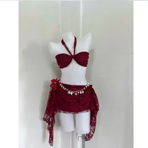 Bikini đỏ 3 mảnh