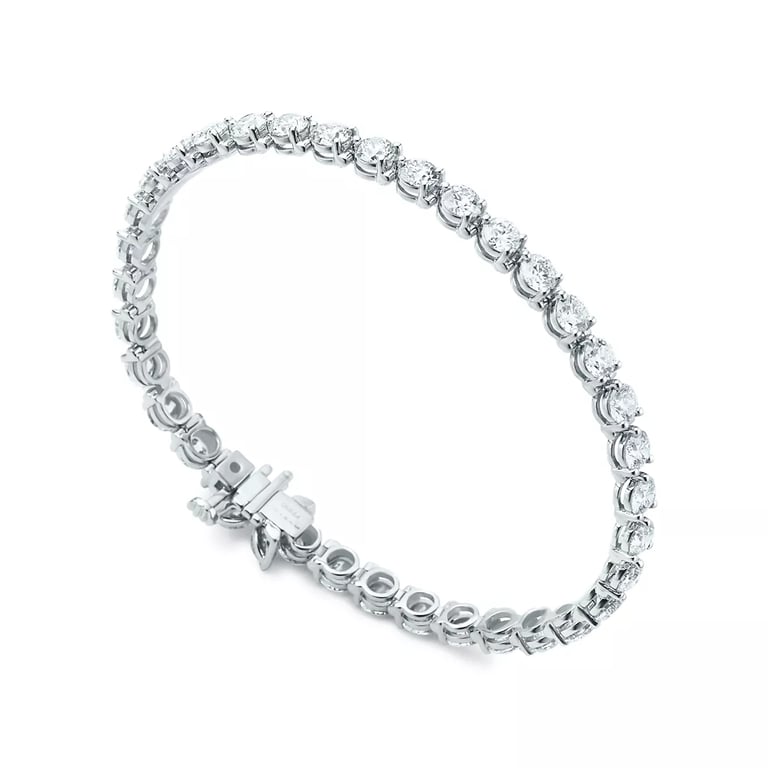 Victoria Cluster Tennis Bracelet 002