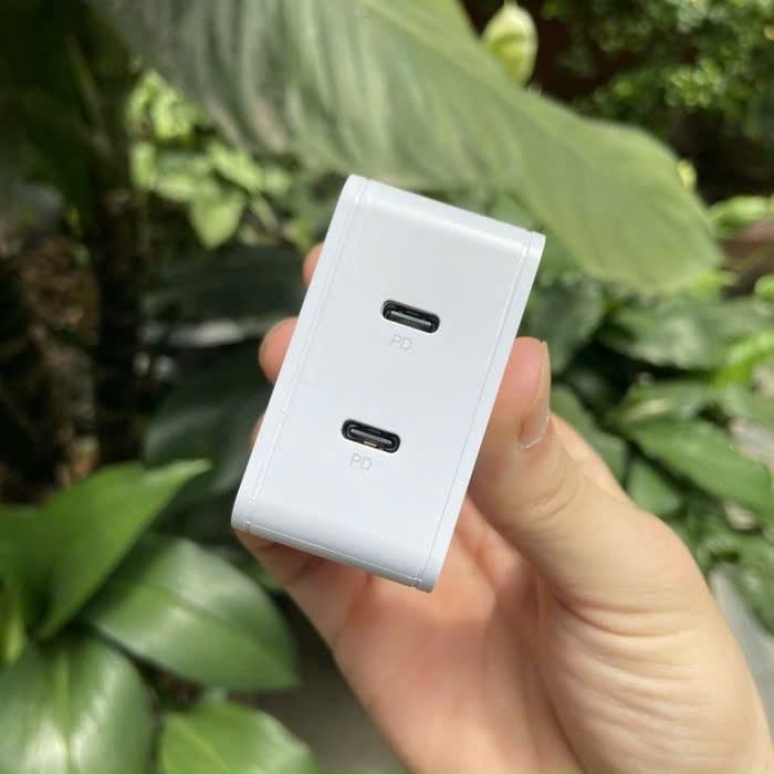 CỦ SẠC CHÍNH HÃNG AU CELLCUBE 36W – 2 CỔNG SẠC NHANH