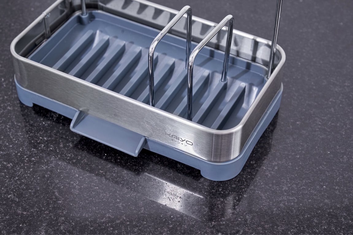 Giá để đồ rửa chén tích hợp thanh treo khăn tiện lợi Kaiyo