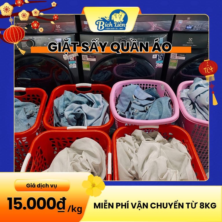 Giặt Sấy Quần Áo ( Trên 3 Ký )