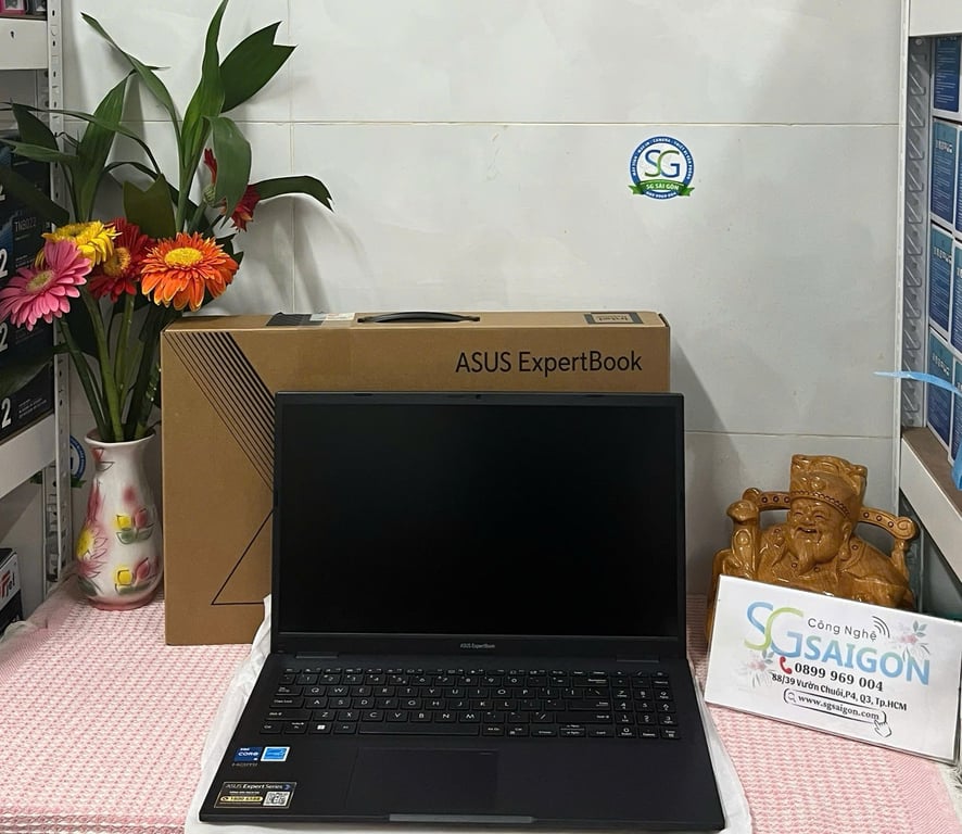 Laptop Asus ExpertBook B1 B1502CBA-NJ1137W (i5 1235U/ Ram 8GB/ SSD 512GB/ Windows 11/ 2Y/ Đen)