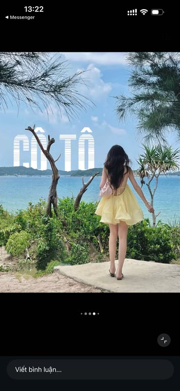 Váy vàng 2 dây hở lưng - freesize