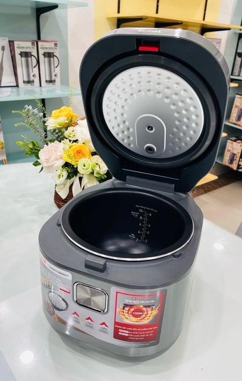 NỒI CƠM ĐIỆN CAO TẦN TEFAL - RK818A68,