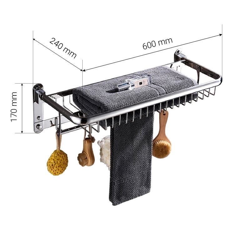 KỆ TREO KHĂN ĐA NĂNG GI-HOME B09 CAO CẤP