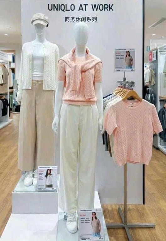 Áo len vặn thừng UNl QL0