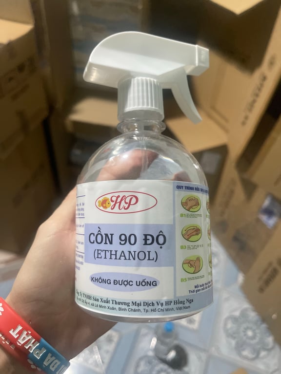 Cồn 70 hồ phát c/500ml có vòi