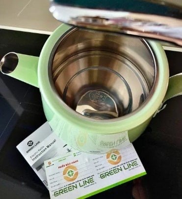 Ấm siêu tốc cao cấp GREEN line 1.8L