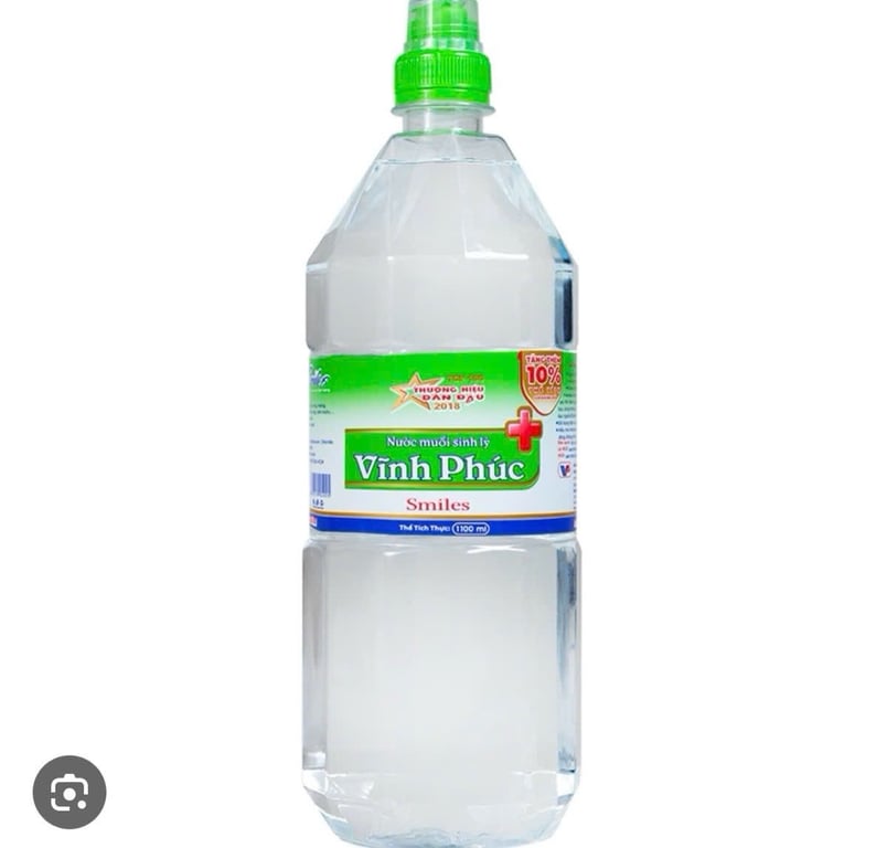 Nước muối Vĩnh Phúc 1 lít thùng/12c