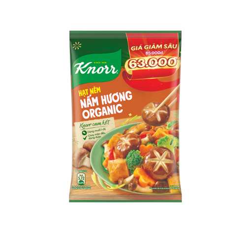 Hạt nêm Knorr - Nấm hương Organic