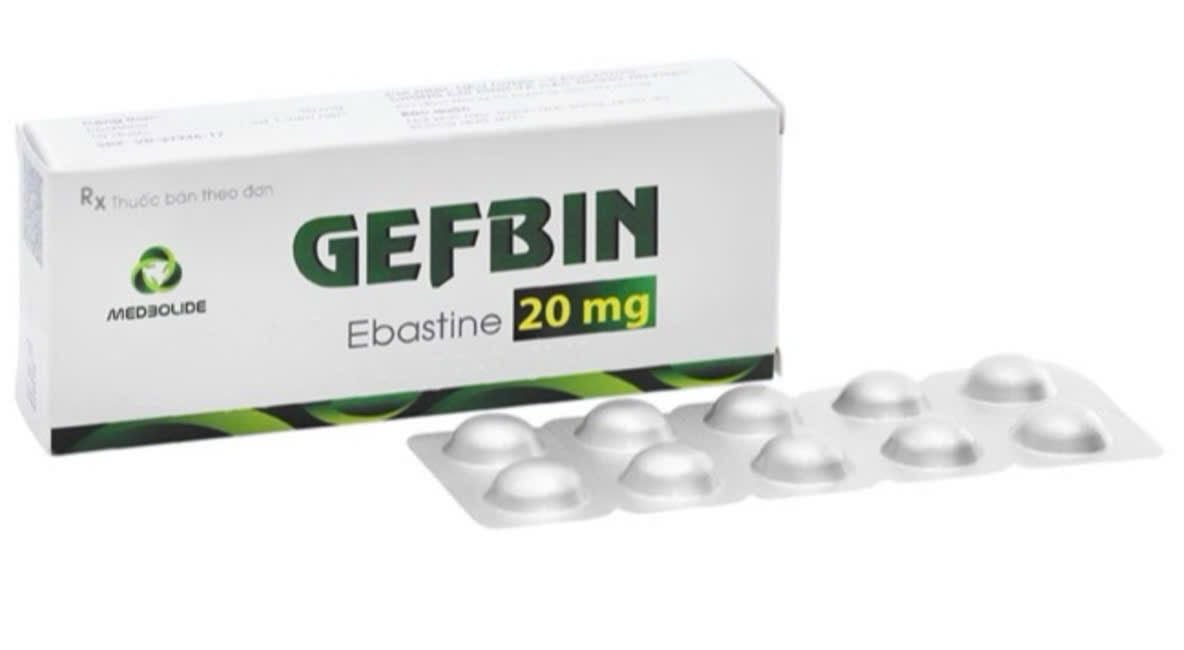 Gefbin 20 h/ ebastin