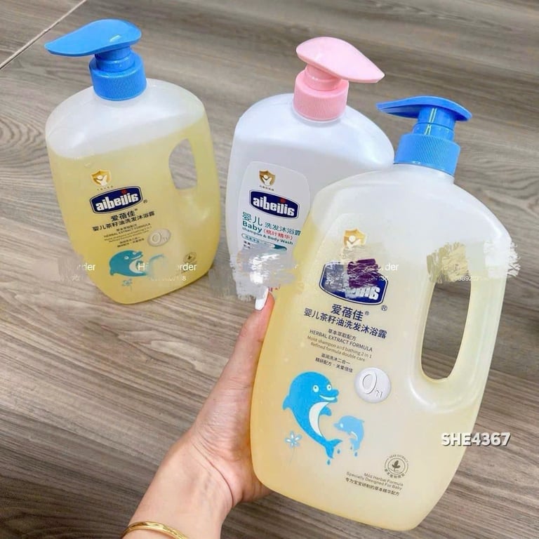 SỮA TẮM GỘI 2IN1 CHÍNH HÃNG #AIBEILIA