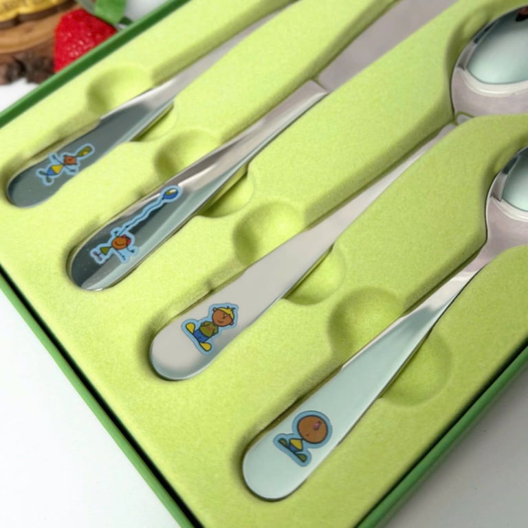 🍴SET THÌA NĨA 4 MÓN CHOCKMEN - CKM304