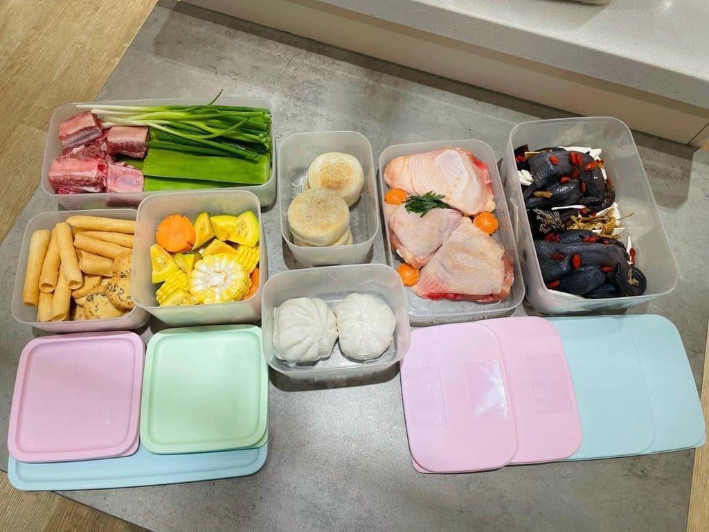 SET HỘP MÁT & ĐÔNG TUPPERWARE MARINE 7 MỚI NHẤT