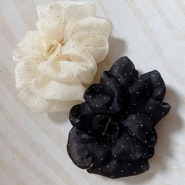 Set 2 kẹp tóc mây bồng