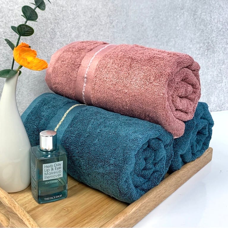 KHĂN TẮM SỢI TRE XUẤT MỸ CAO CẤP 70x140cm - LOẠI 500g