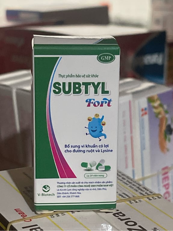 Subtyl fort lọ 20v biotech