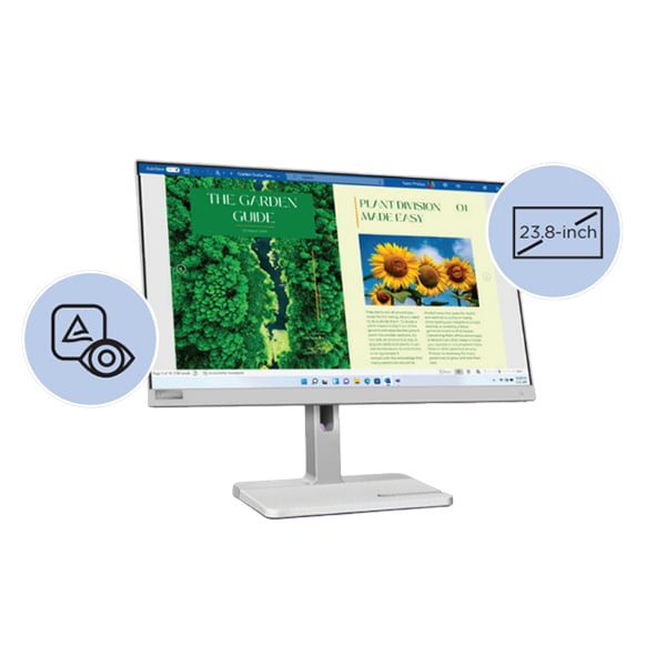 Màn Hình Máy Tính Lenovo L24m-40 23.8 inch/ 1920 x 1080/ 250 cd/m2/ 4ms/ 100Hz (67A9UAC3VN)