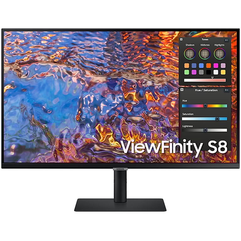 Màn Hình Máy Tính SAMSUNG ViewFinity S8 LS32B800PXEXXV (32.0 inch/ 4K/ IPS/ 60Hz/ 5ms/ USB TypeC/ Network RJ45)