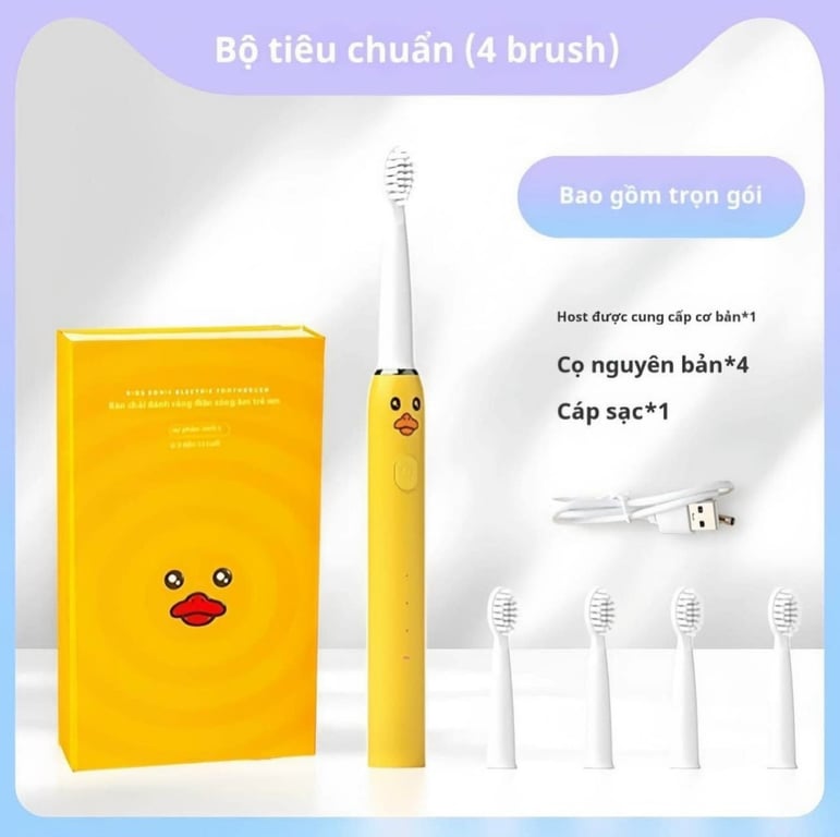 BÀN CHẢI ĐIỆN KID CHÍNH HÃNG BOORUI