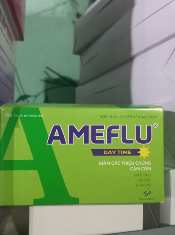 Ameflu opv xanh lá  h/120v
