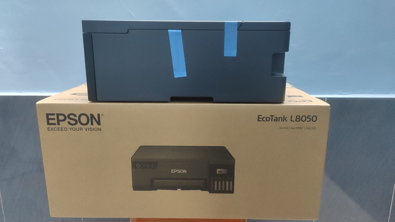 Máy In Phun Màu Đa Năng Epson L8050 (A4/ In/ USB/ WIFI) - Hàng Chính Hãng
