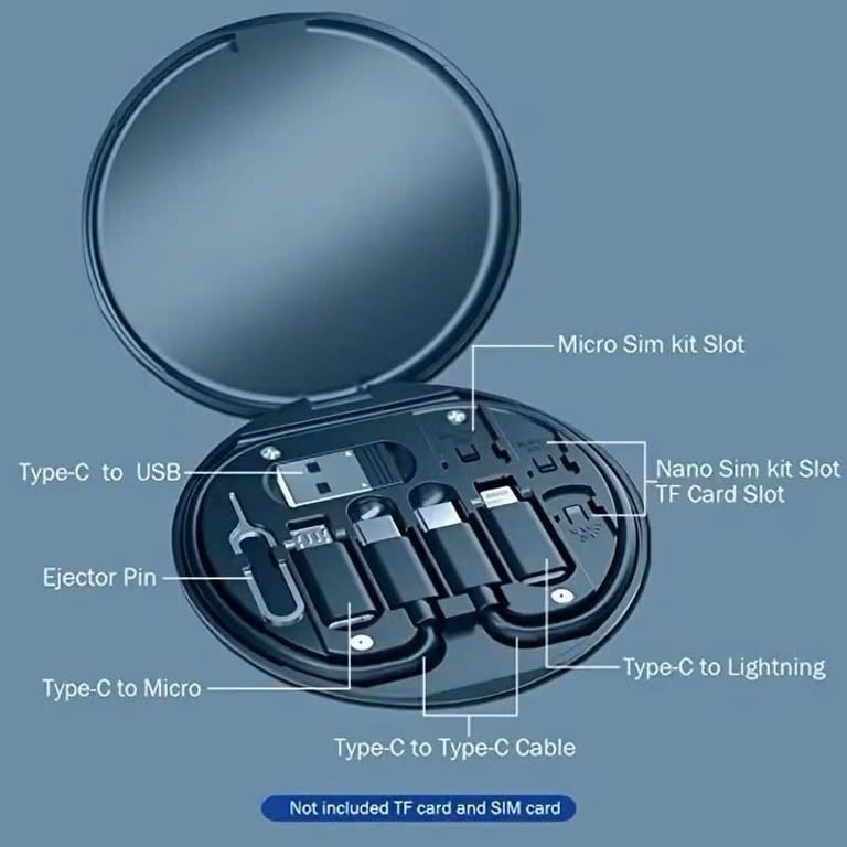 CÁP SẠC NHANH 6IN1 PHANTOM – MODEL PT-3