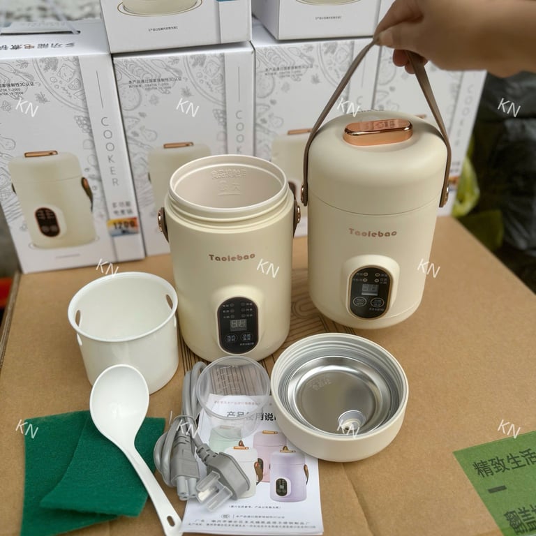 NỒI HẦM ĐIỆN MINI ĐA NĂNG 900ml và 1200ml