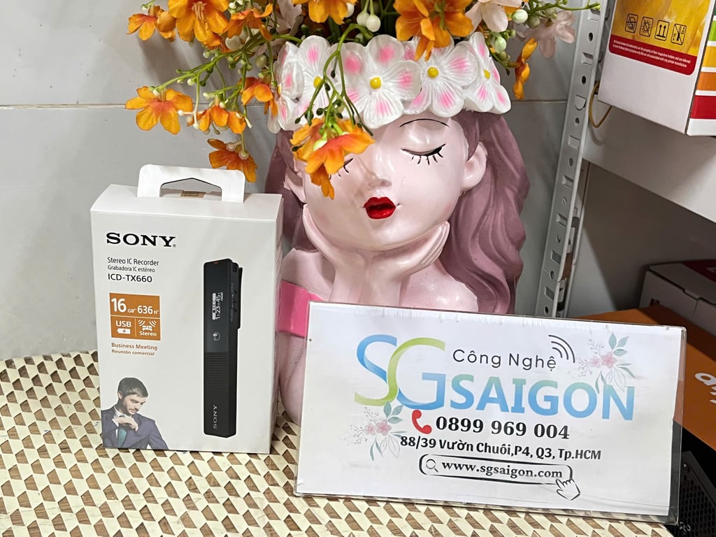 Máy ghi âm kỹ thuật số Sony TX660