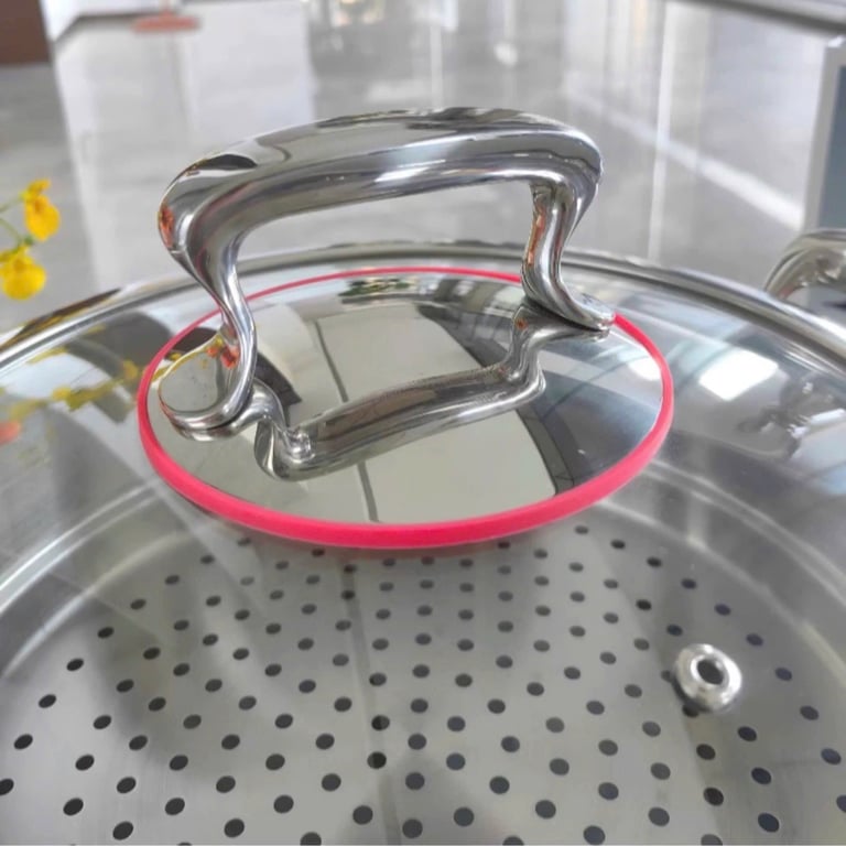 Bộ nồi kèm xửng hấp mẫu mới 2 tầng Chockmen 26cm - C150😍