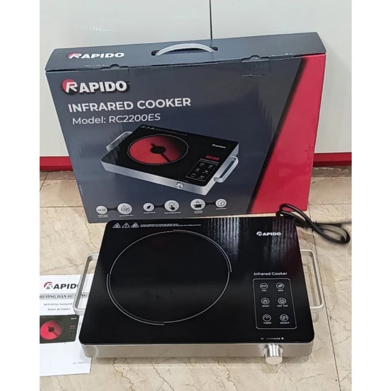 Bếp hồng ngoại đơn RAPIDO RC2200 ES