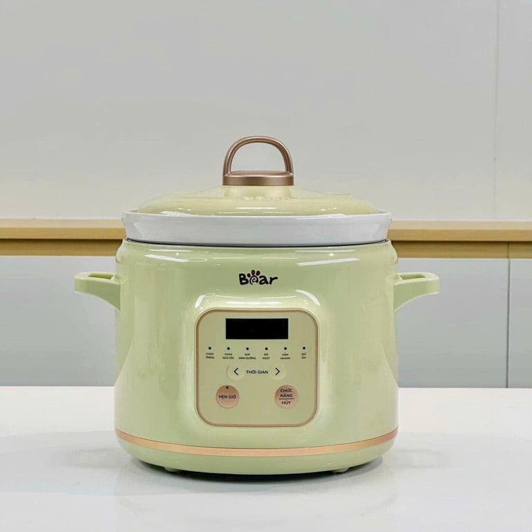 NỒI NẤU CHẬM BEAR NNC20 DUNG TÍCH 2.0L MỚI