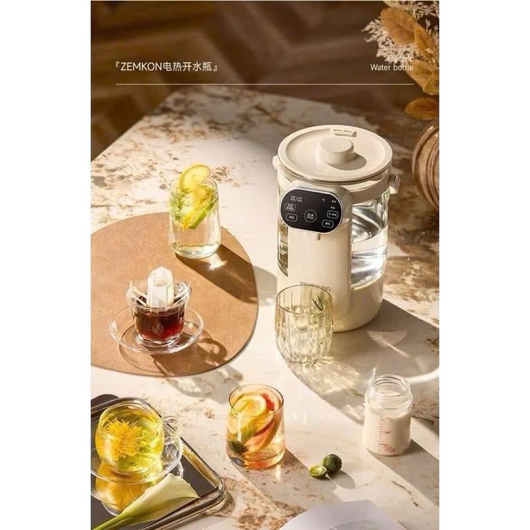Bình đun nước khử clo, giữ nhiệt giữ ấm suốt cả ngày hãng ZEMKON.