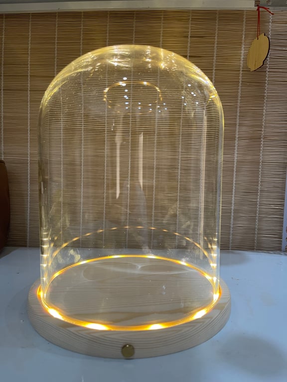 Khung kính tròn size 18*25cm