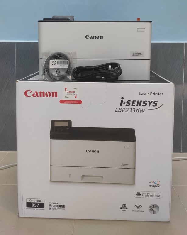 Máy In Canon LBP 233DW Duplex/Lan/wifi (Nhập Khẩu)