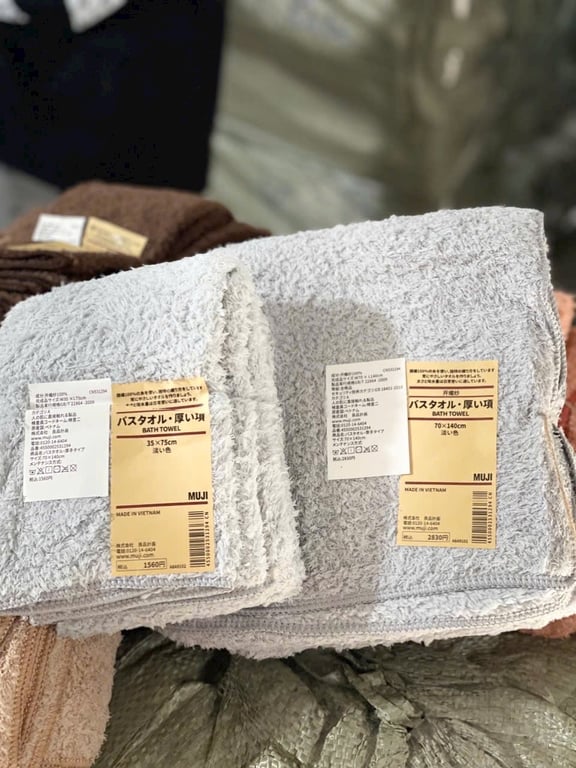 SET 2 KHĂN TẮM THẤM HÚT