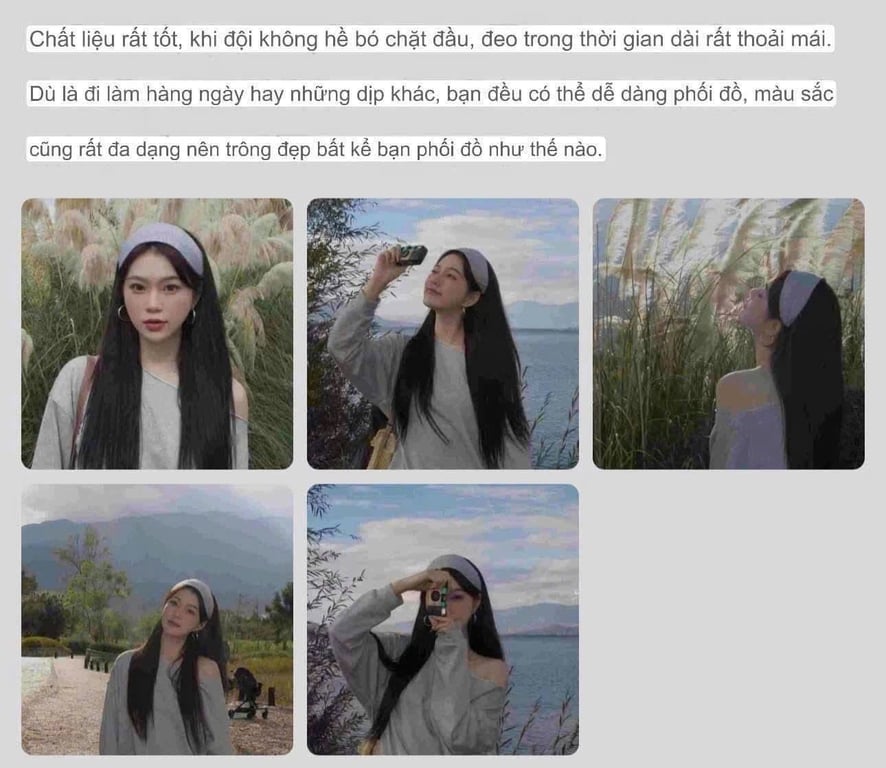 Set 2 bờm cài tóc