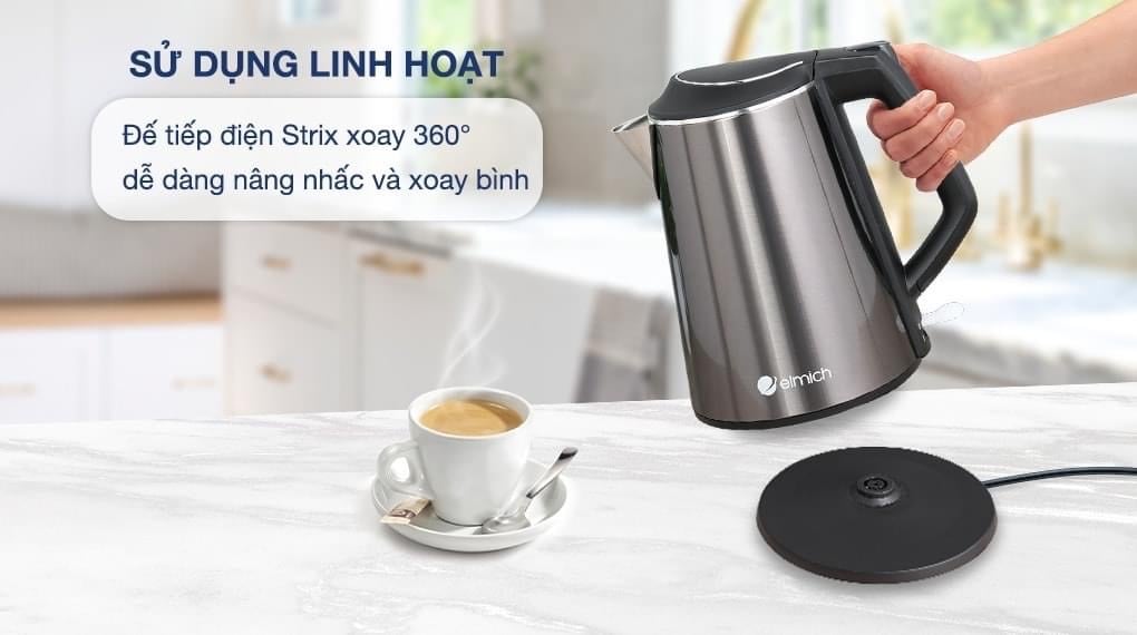 💞ẤM ĐUN SIÊU TỐC ELMICH KEE-1785